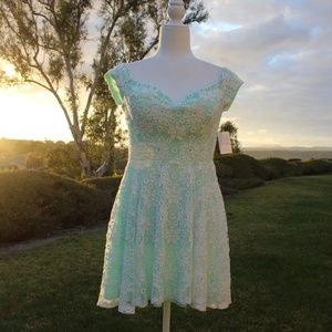 Mint Sweetheart Dress